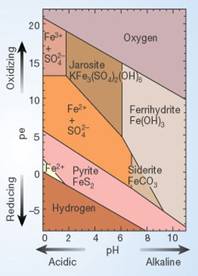 Pe-pH diagram