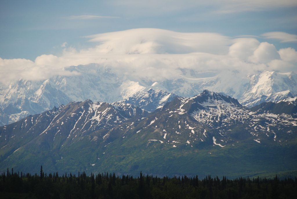 Denali (20,320') from the western end of the Alaska Highway (Photo: Paul Fitzgerald)